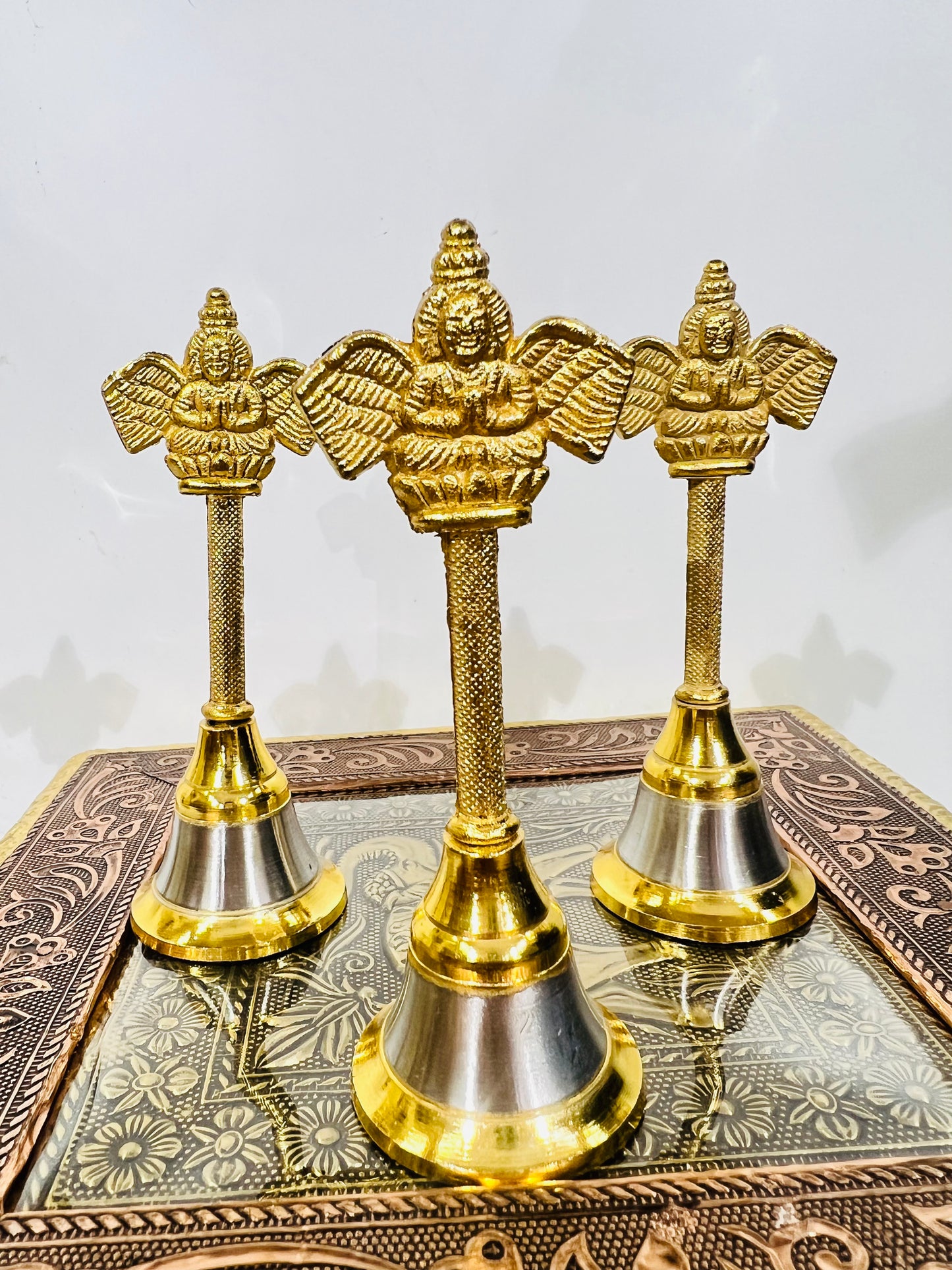 CHANDNI COLLECTION BRASS POOJA BELL
