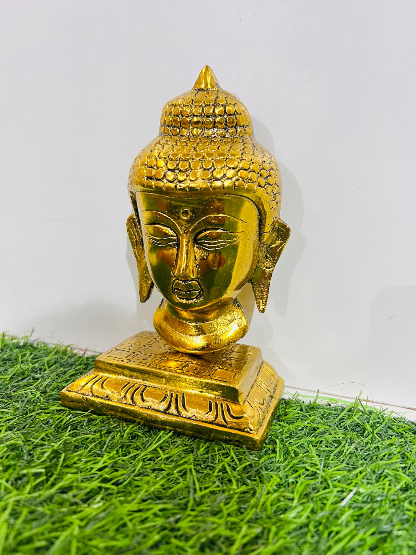 Lord Gautam Buddha MetCHANDNI COLLECTION Buddha Murti Religious Idol for Home Office Decoration & Pooja Gifting Purpose Sculpture