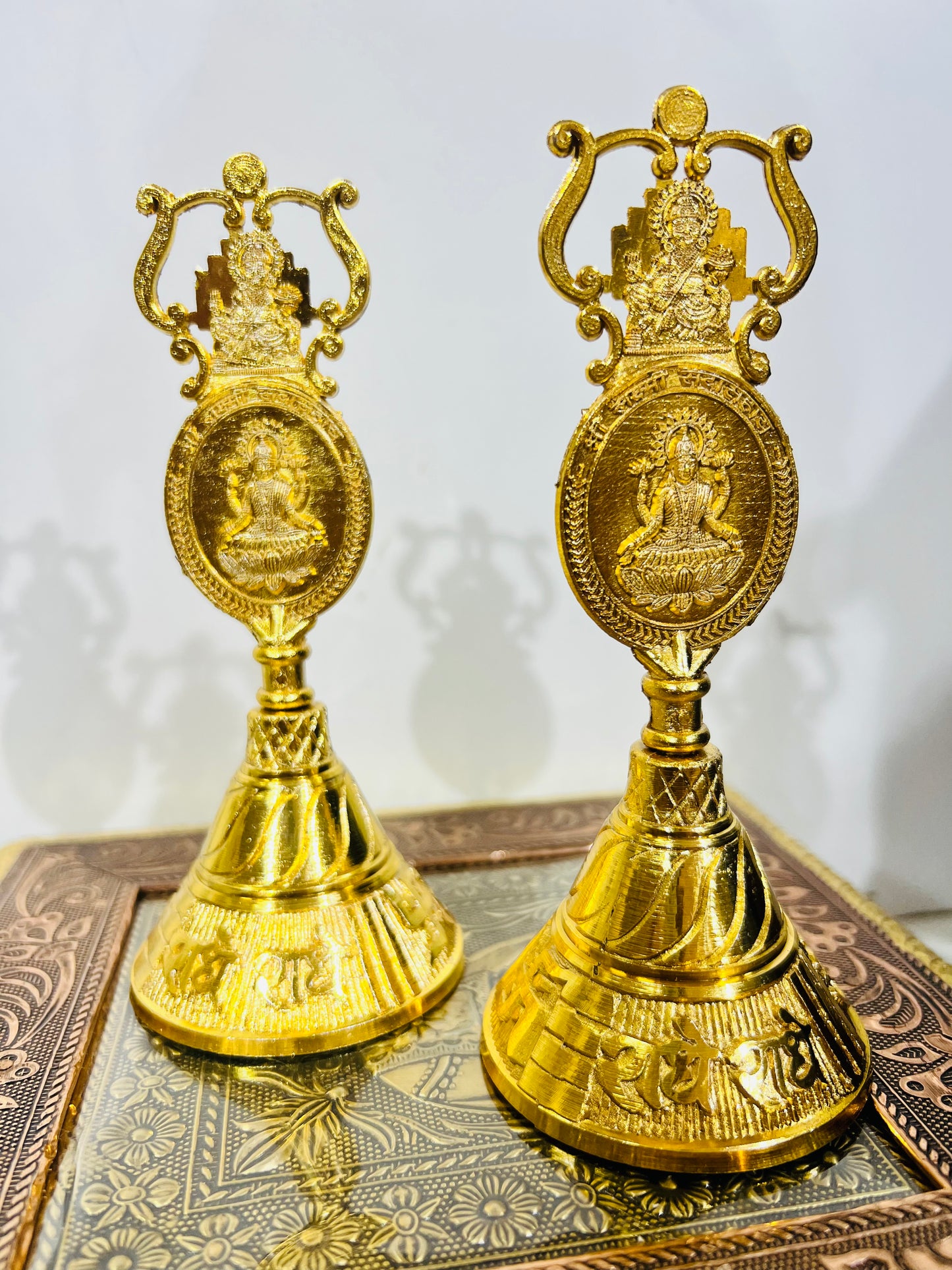 Chandni collection pooja bells \pooja room decoratives bells